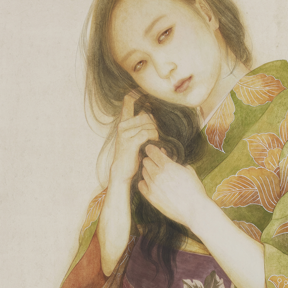 岡本 東子 “A Woman Combs” 2015