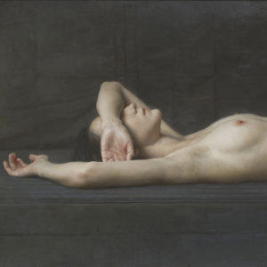 Hara Takahiro “Desnuda tumbada” 2017