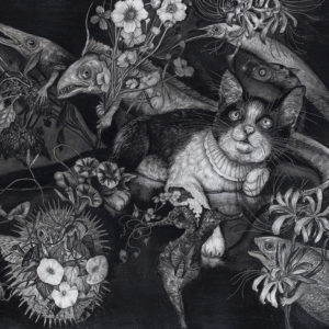 Kitagawa Maiko “The cat dreams …” 2019