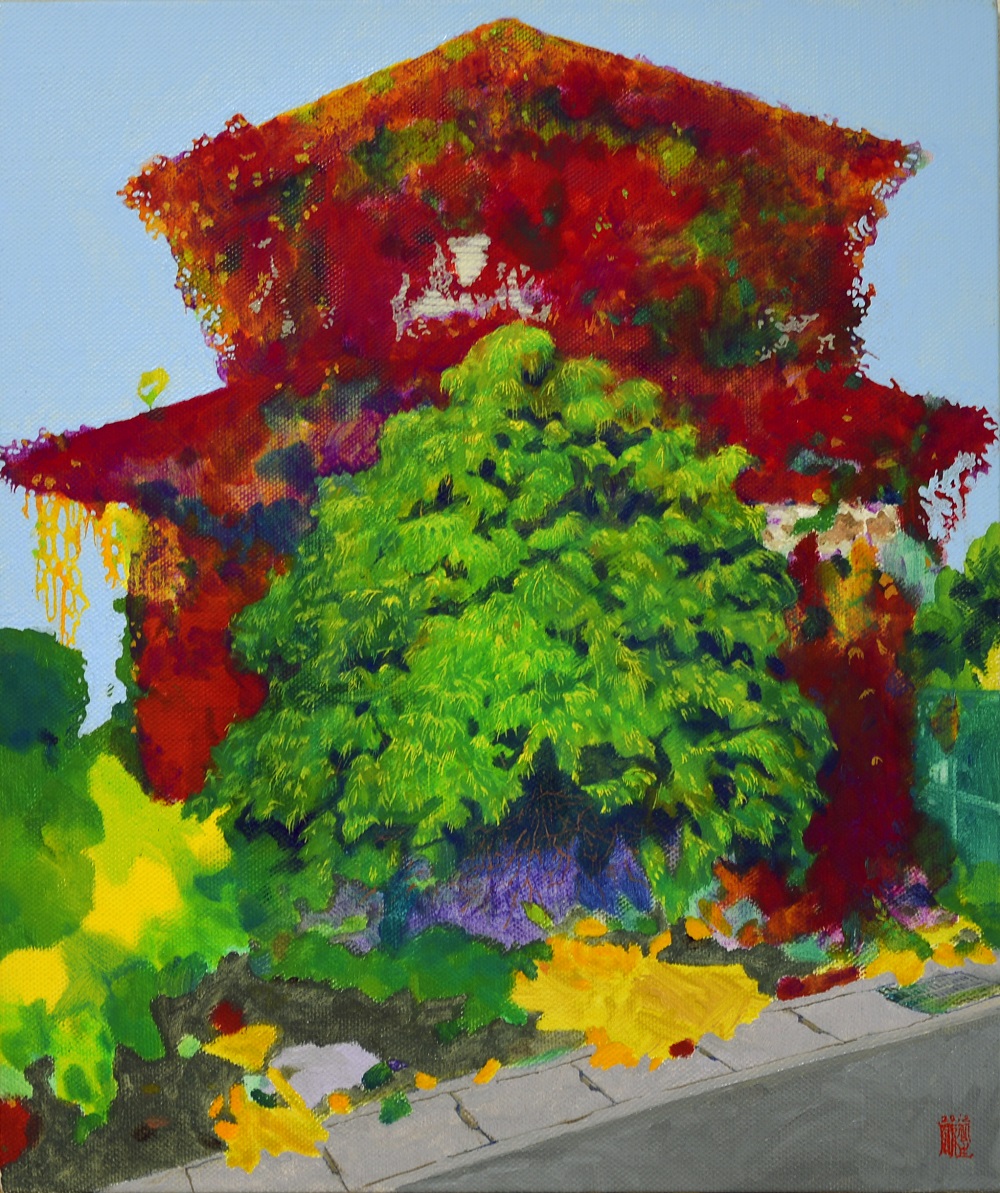 瓜生 剛 “A green house -Dye vividly-” 2012